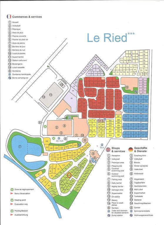 Camping Du Ried Boofzheim Eksteriør bilde